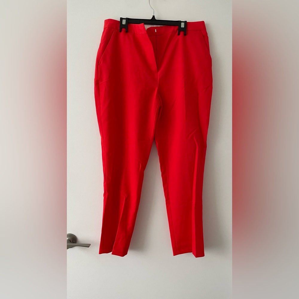 Top Shop Red Pants - size US 10